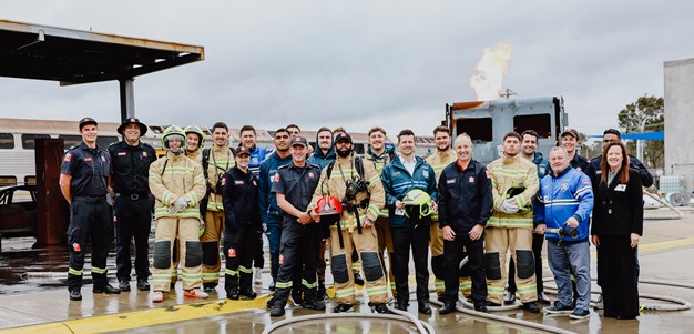 Bulldogs partner with NSW Fire & Rescue
