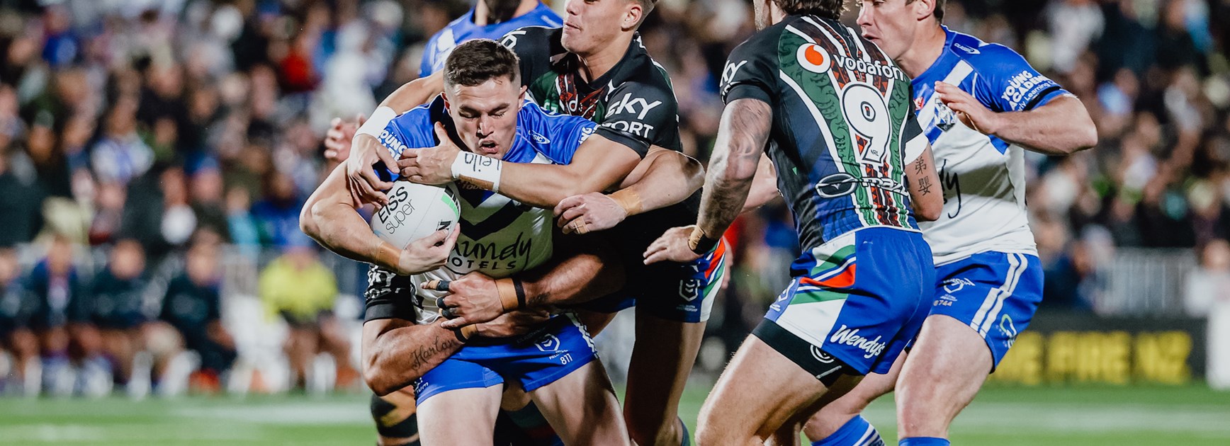 Warriors finish with a wet sail to overpower Bulldogs