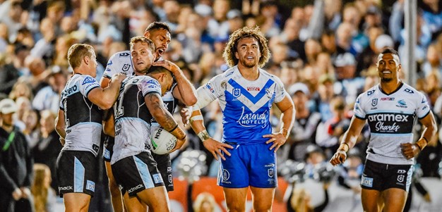 Bulldogs fall short at Shark Park