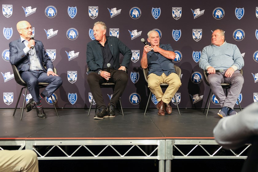 Panelist Steve Smalls, Alan Campbell, Chris Anderson and Terry Lamb.