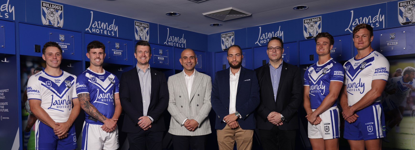 Future Form officially welcomed on the Bulldogs NRL Jersey