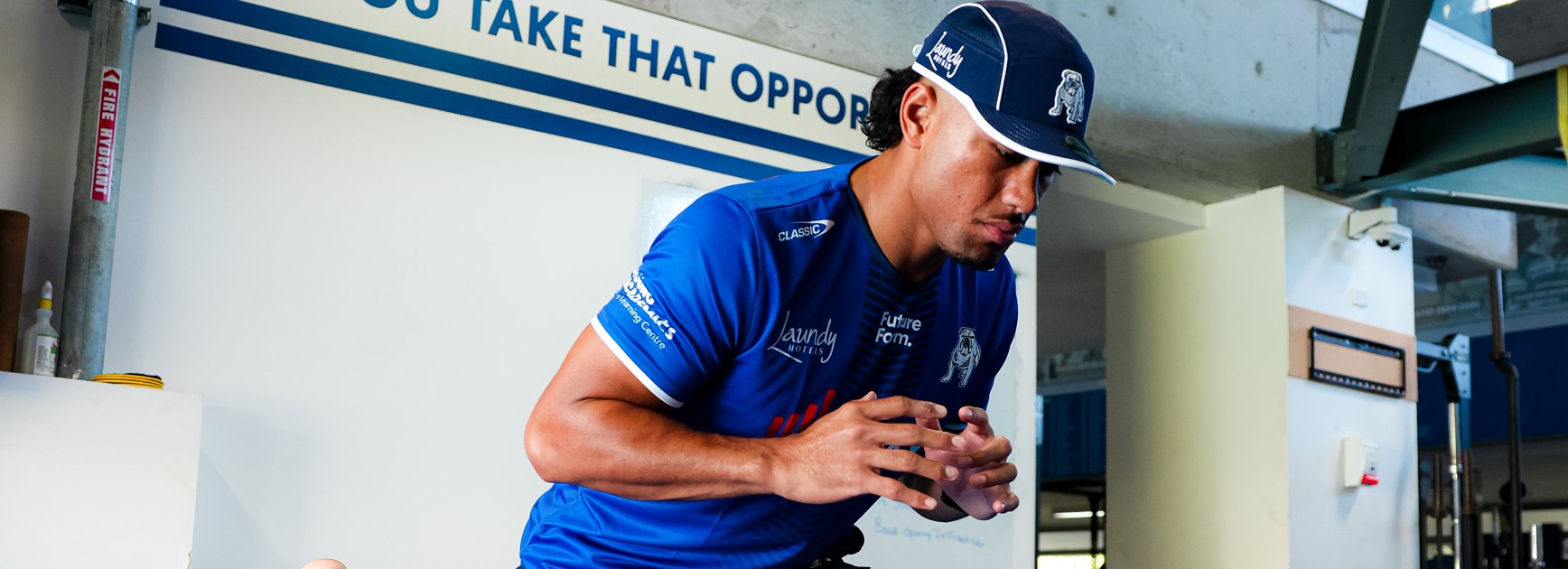 Crichton Makes His Start as a Bulldog