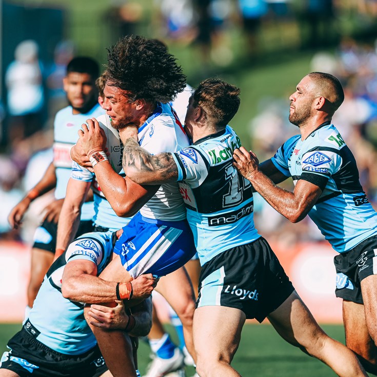 Bulldogs fall at home to the Sharks in Pre-season Challenge