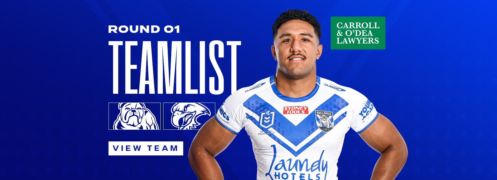 Round 1 Team News: Line-up confirmed for Sea Eagles clash