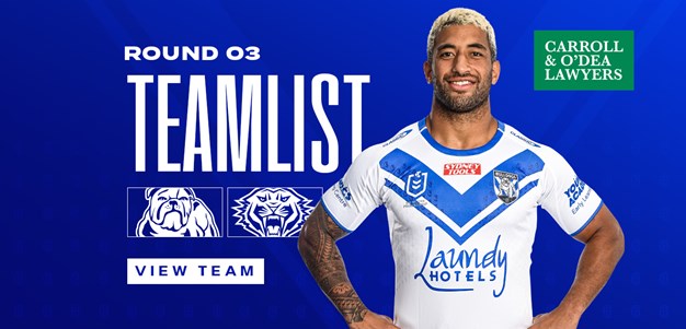 Round 3 Team News: Squad finalised for Multicultural Round
