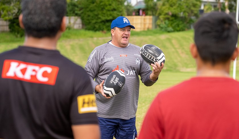 Bulldogs Pathways and Development Officer Craig Wilson hosts a development clinic in Auckland, NZ.