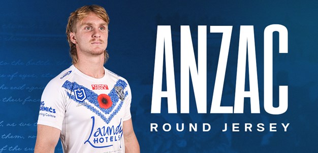 Bulldogs Unveil Special 2023 ANZAC Round Jersey