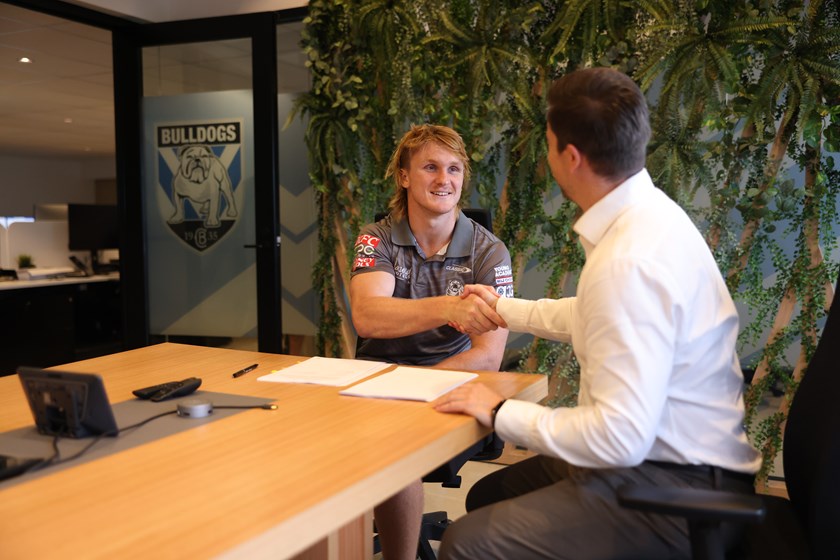 Jacob Preston becomes a long-term Bulldog by signing an extension at Belmore.