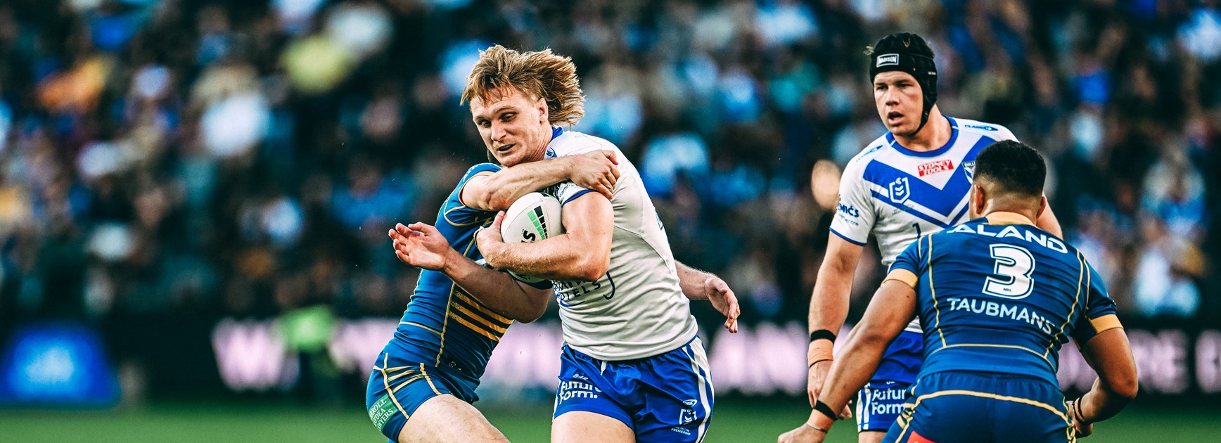 Seven-minute blitz sets up comfortable Eels win over Bulldogs