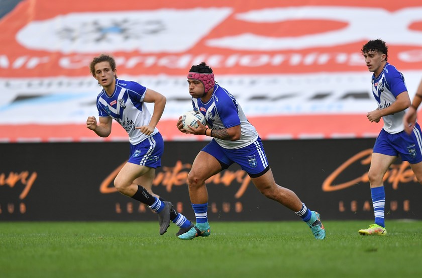 Halswell product Montel Lisala has played for both the Bulldogs' Jersey Flegg and Ron Massey Cup sides in 2023.