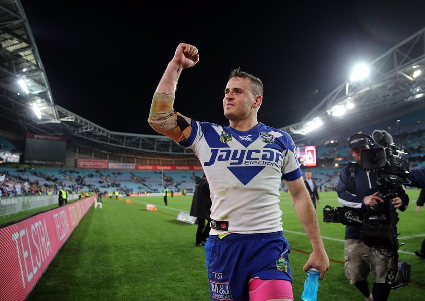 Josh Reynolds has always embodied the spirit of the Canterbury-Bankstown Bulldogs  (image: 2014).