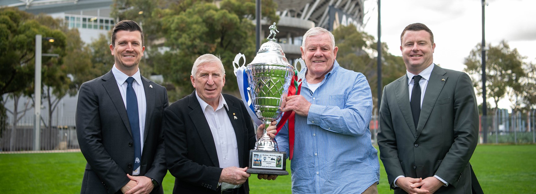 Bulldogs and Rabbitohs to play for the Mortimer-McCarthy Cup