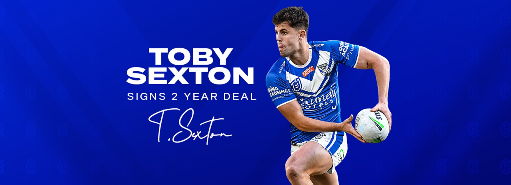 Sexton signs with Canterbury