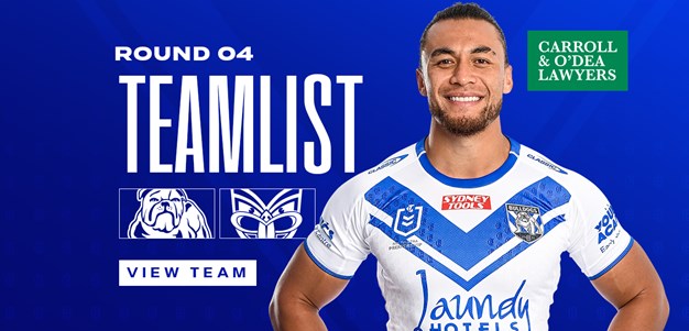 Round 4 Team News: Squad finalised ahead of Warriors clash