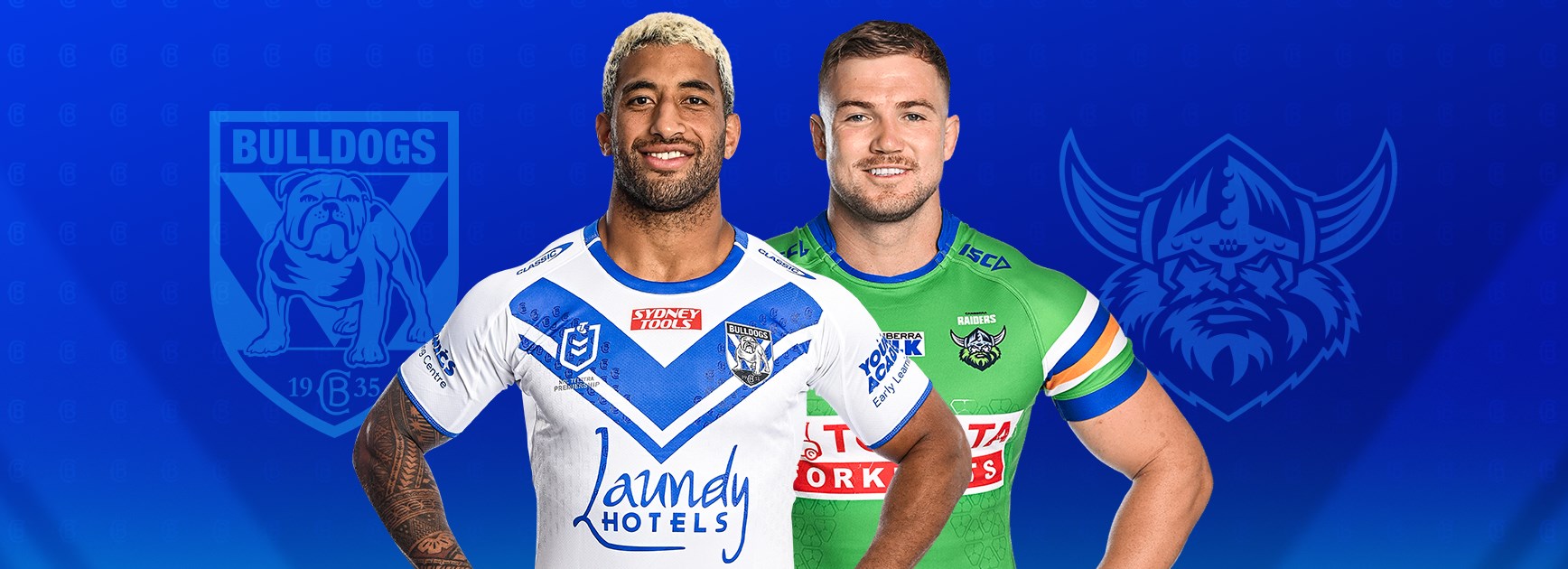 Raiders v Bulldogs: Wighton out, Croker back; Preston banned