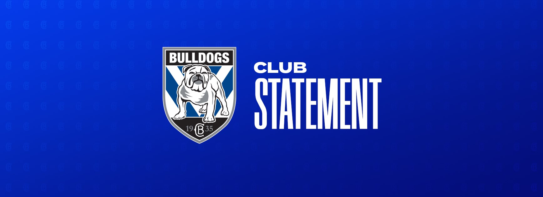 Club Statement: Bulldogs to defend claim lodged by former player