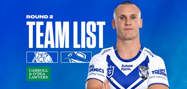 Round 2 Team News: Squad for Sharks Clash