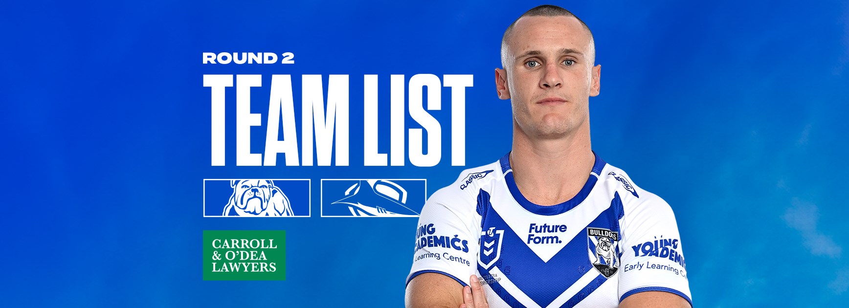 Round 2 Team News: Squad for Sharks Clash