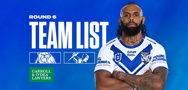Round 6 Team News: Foxx Returns While Young Pups Stand Up Against Storm