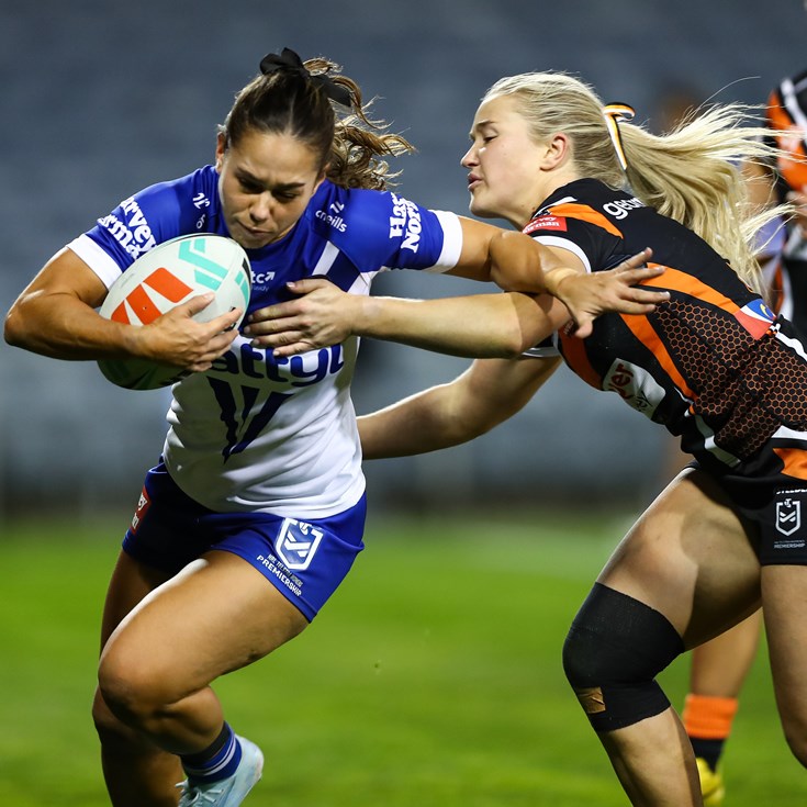 Wests Tigers v Bulldogs - NRLW Round 2
