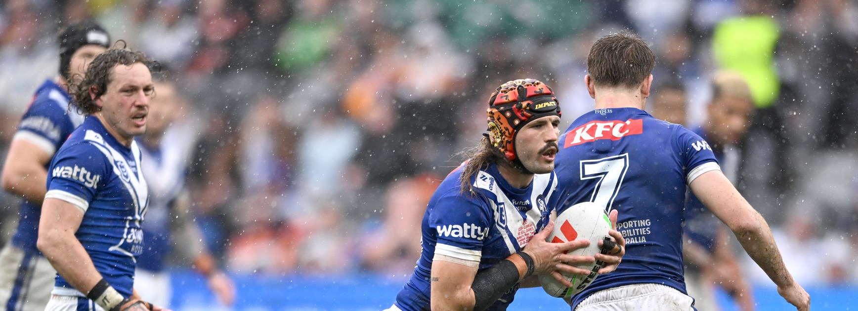 Bulldogs Go Down To Tigers In Wet & Wild Conditions