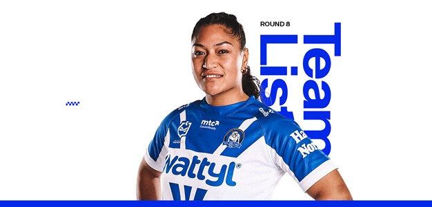 Round 8 Team List: Bulldogs v Raiders at Belmore Sports Ground