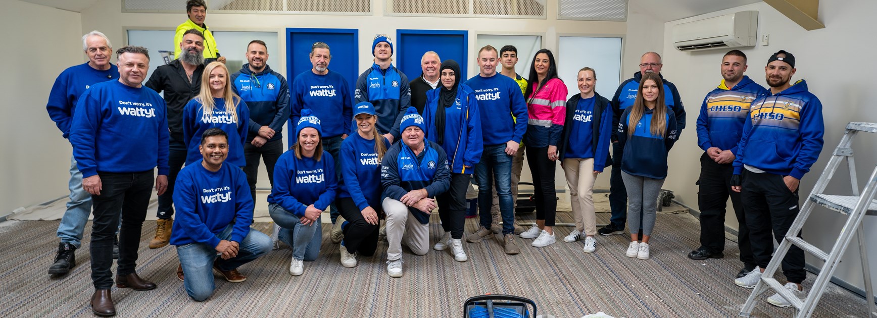 Wattyl Lend a Hand in Clubhouse Restoration