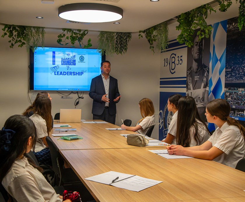 Leaders On Show: Canterbury-Bankstown Mayor Bilal El-Hayek inspired the next generation, sharing valuable lessons and experiences with Canterbury Girls High School students. 