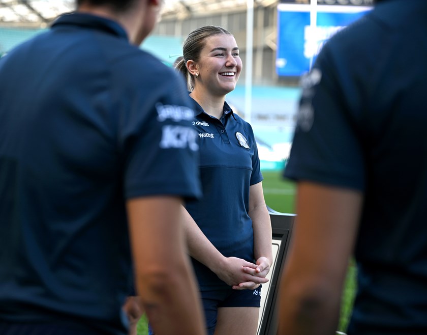 Elizabeth Macgregor had a stellar start to her career at the Bulldogs, scoring seven tries from  eight matches in her debut season. Currently studying a Bachelor of Primary Teaching, Elizabeth was named as a finalist for the NRLW Young Achiever Award.