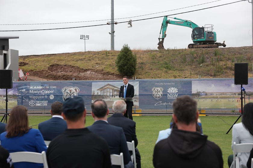 NSW Premier Chris Minns said: "The Bulldogs have a proud history and this new Centre of Excellence will give this world-class footy club world-class facilities to train in."