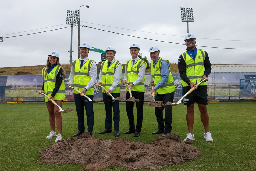 Officials were on hand for the groundbreaking ceremony today, with construction now set to begin and a completion date expected in early 2027.