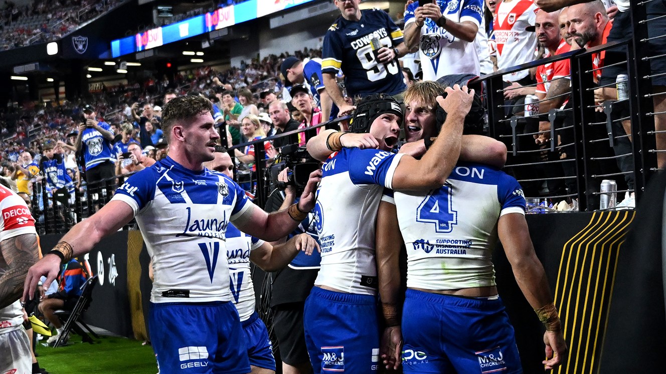 Captain Crichton Boots Bulldogs to Victory in Vegas