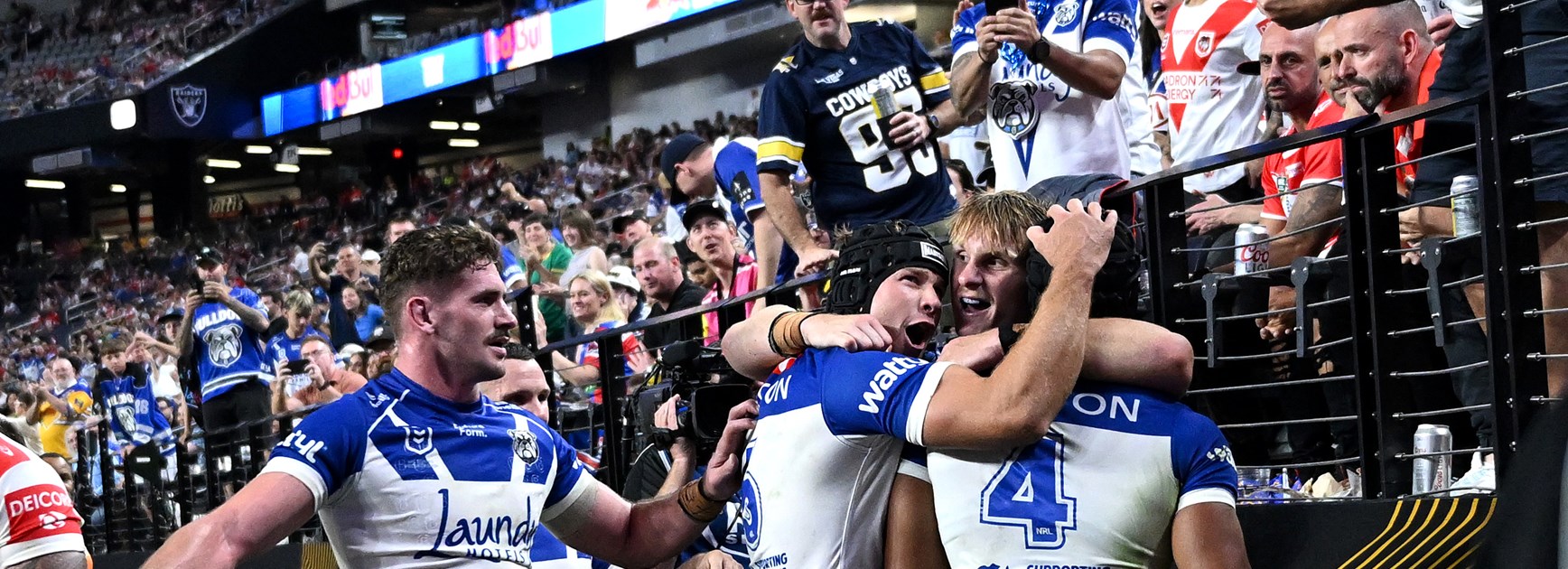 Captain Crichton Boots Bulldogs to Victory in Vegas