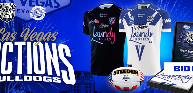 Bid for Your Own Player-Issued Las Vegas Jersey!