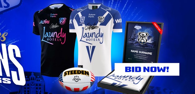 Bid for Your Own Player-Issued Las Vegas Jersey!