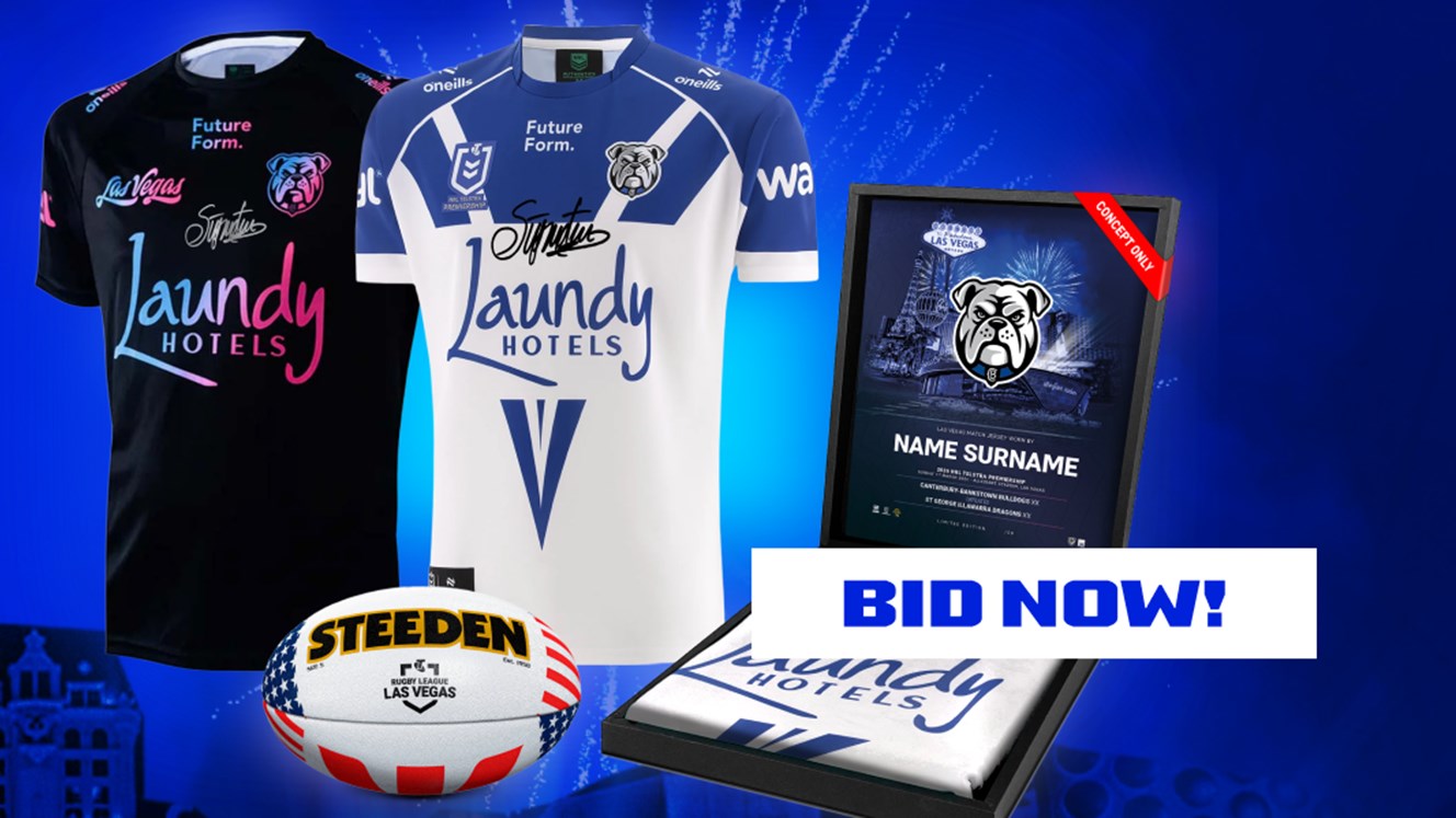 Bid for Your Own Player-Issued Las Vegas Jersey!