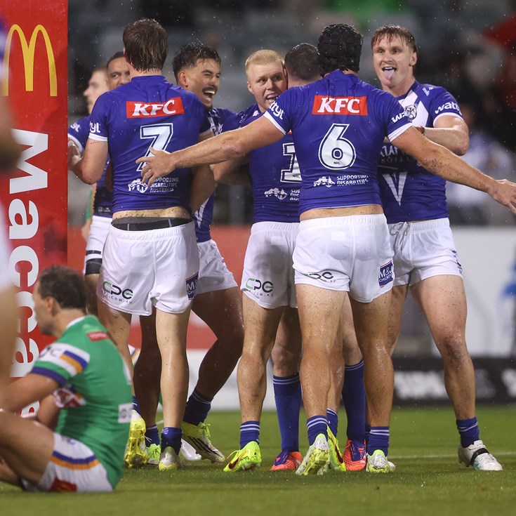 Bulldogs Secure Gritty Win In Wet And Wild Conditions