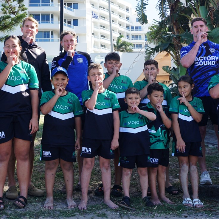 Bulldogs Join Forces With NSW Gov To Launch Shoosh For Kids Campaign