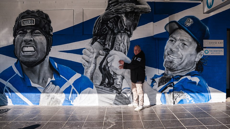 Bulldogs Captains Honoured in Belmore Mural