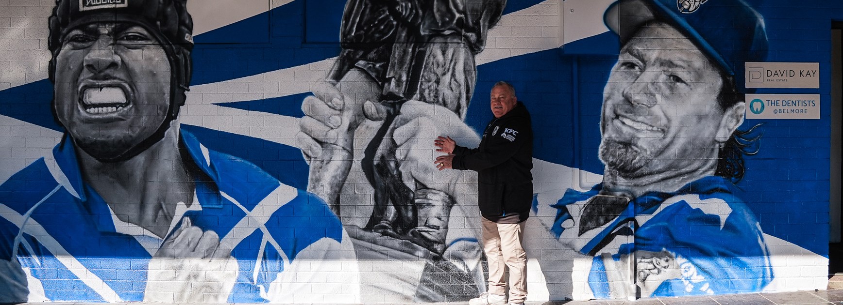 Bulldogs Captains Honoured in Belmore Mural