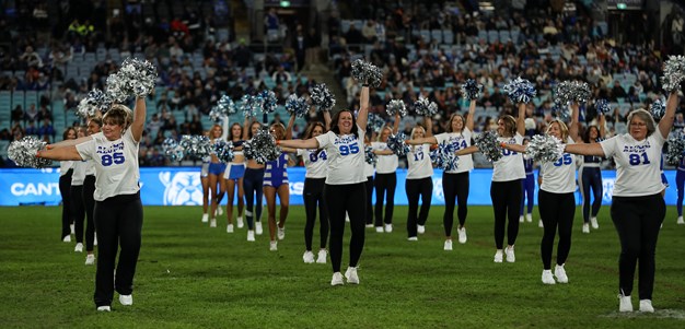 50 Years Of Cheerleaders Celebrated In Sapphires Alumni Performance During Women In League Round