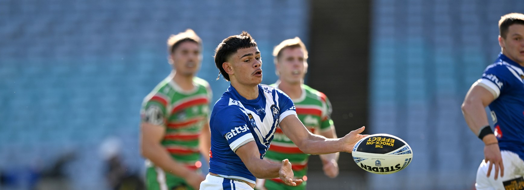From Taree to Belmore to Las Vegas: Taye's Whirlwind Journey in Blue and White
