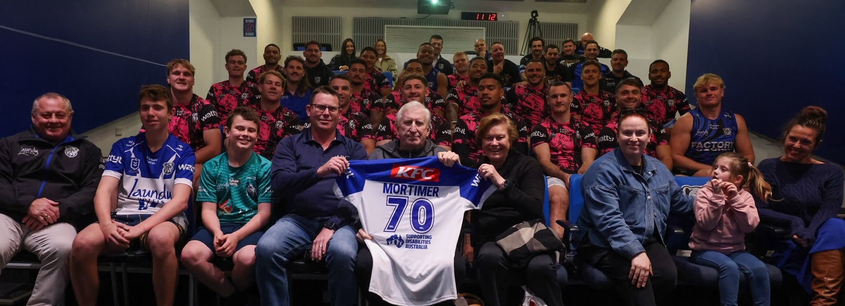 Turvey’s Tribute: Mortimer Honoured at Bulldogs Centre of Excellence