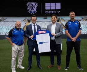 Going Up a Gear: Geely Continue Partnership with Bulldogs