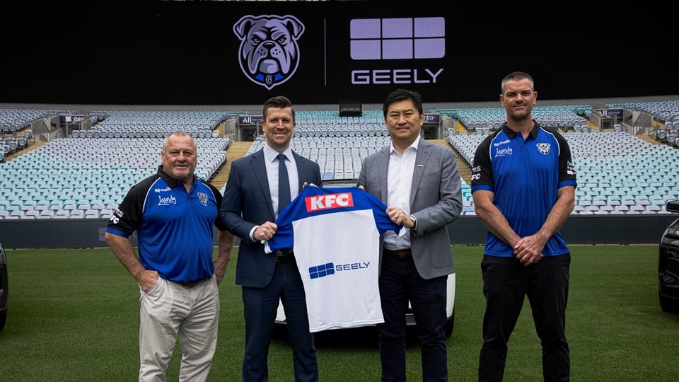 Going Up a Gear: Geely Continue Partnership with Bulldogs