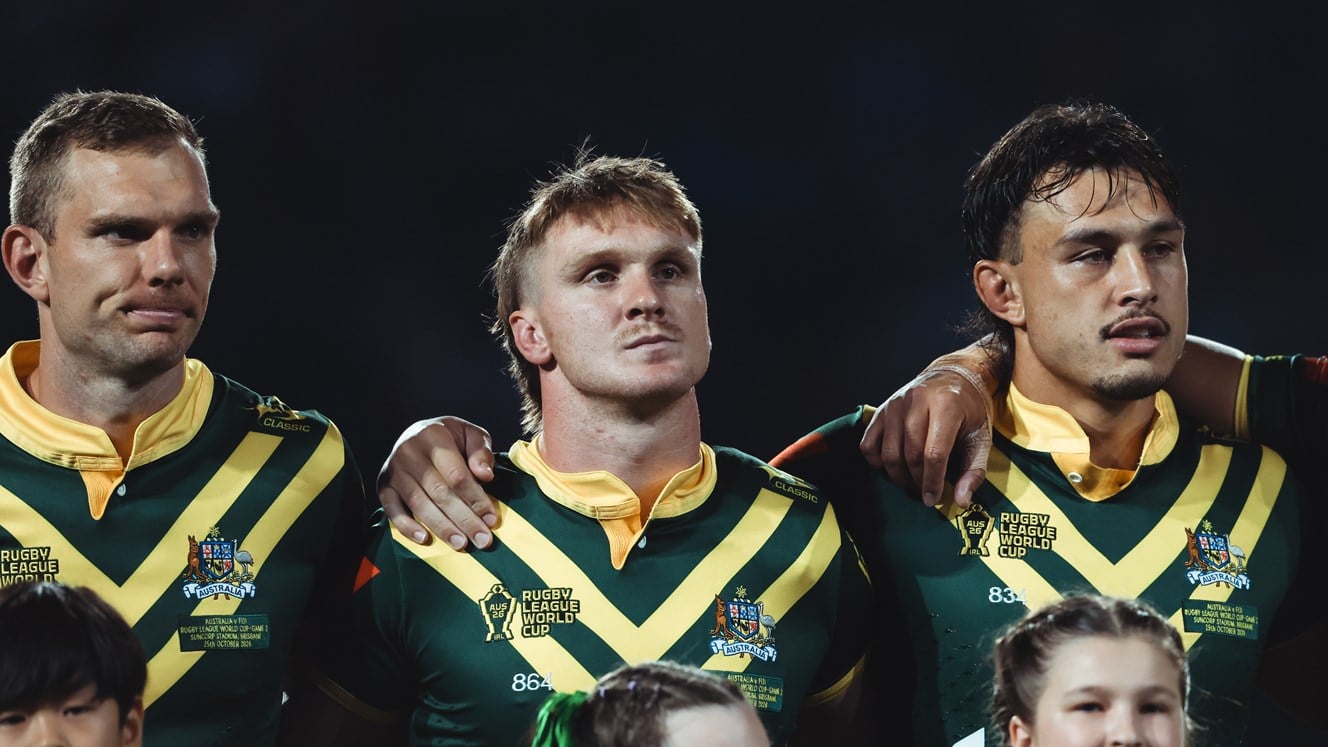 Preston Pinching Himself in Kangaroos Camp