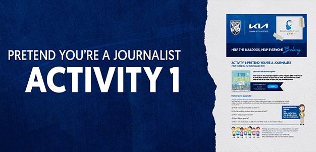 Activity 1 - Be a Journalist
