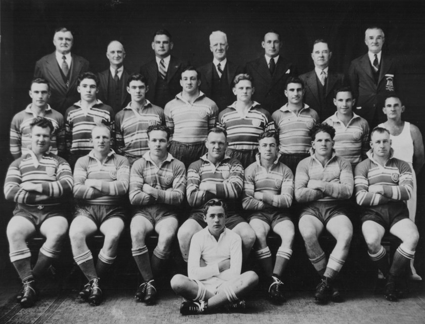 Runners Up: The Canterbury-Bankstown team of 1947, who came agonisingly close to capturing a third Premiership title following a 13-9 defeat to Balmain in the Grand Final Challenge. 