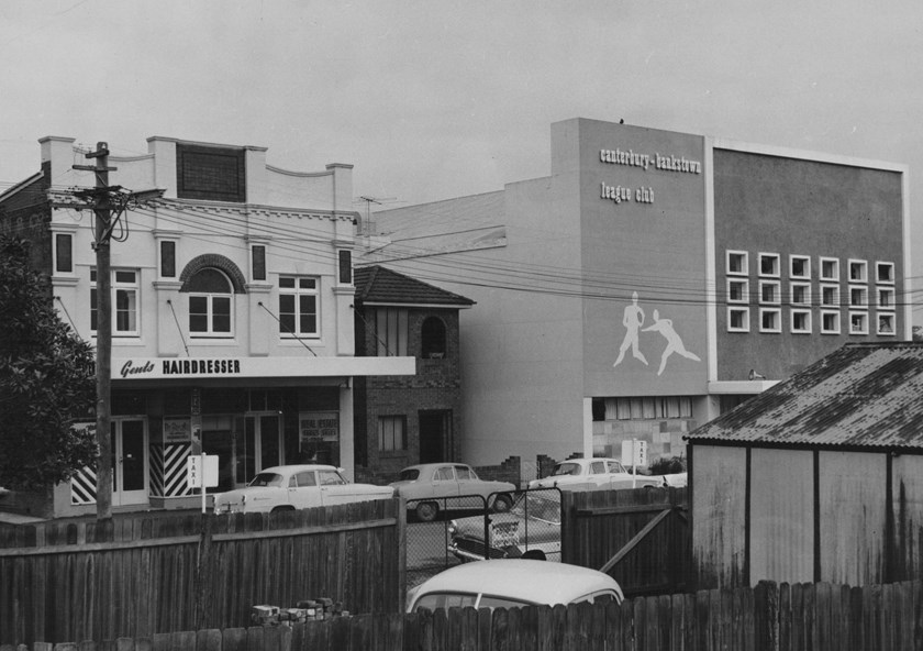 Belmore Empire: A view of the Canterbury League Club in the 1960s. Since its opening in 1956, it has remained as an iconic centrepiece of the local area and a pillar for the Club's operations. 