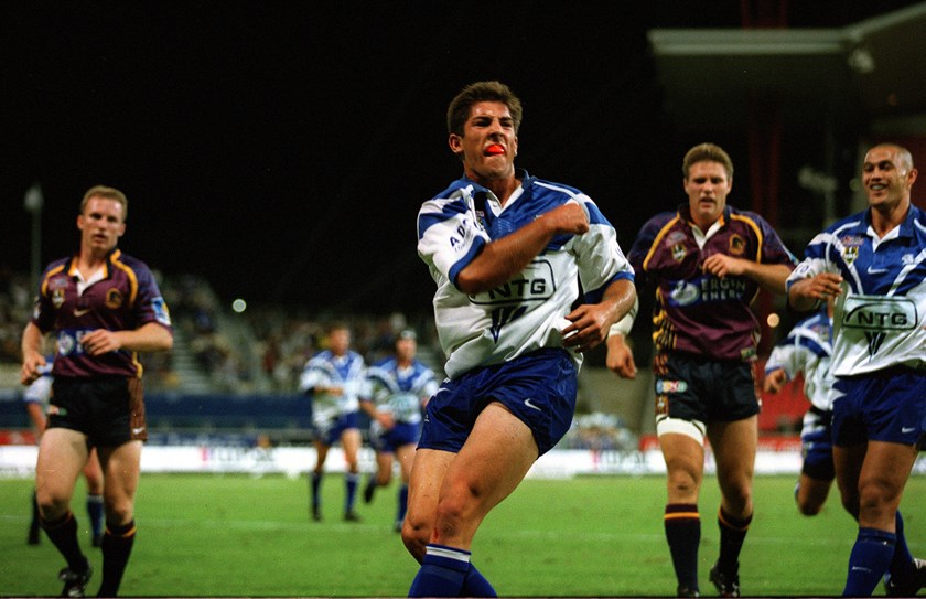 Young Gun: Braith Anasta had a season to remember in 2001, claiming the Dally M Rookie of the Year Award before being named on the Kangaroo Tour. 